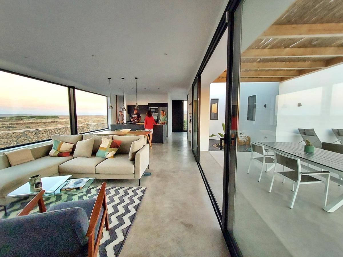 Villa Tabaiba En Lajares Con Piscina Esterno foto